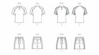 McCall's M8485AA Men's Knit Polo Tops and Shorts Sewing Pattern Packet, Design