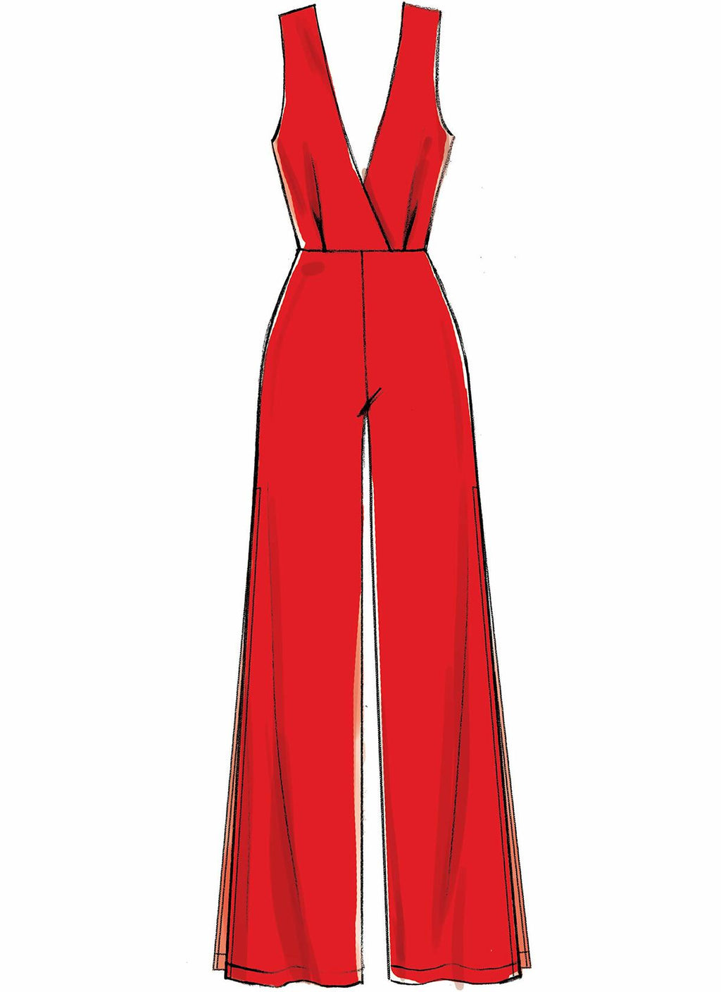 McCall Pattern Company McCall's Create It Women's Special Occasion Jumpsuit,