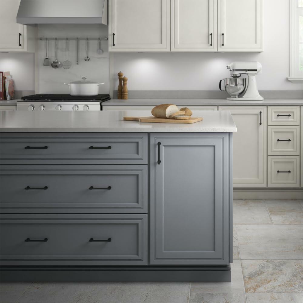 10-Pack Franklin Brass Francisco Cabinet Handles 4" Hole Center Pulls | Matte
