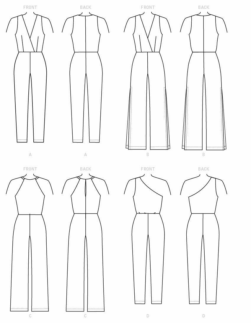 McCall Pattern Company McCall's Create It Women's Special Occasion Jumpsuit,