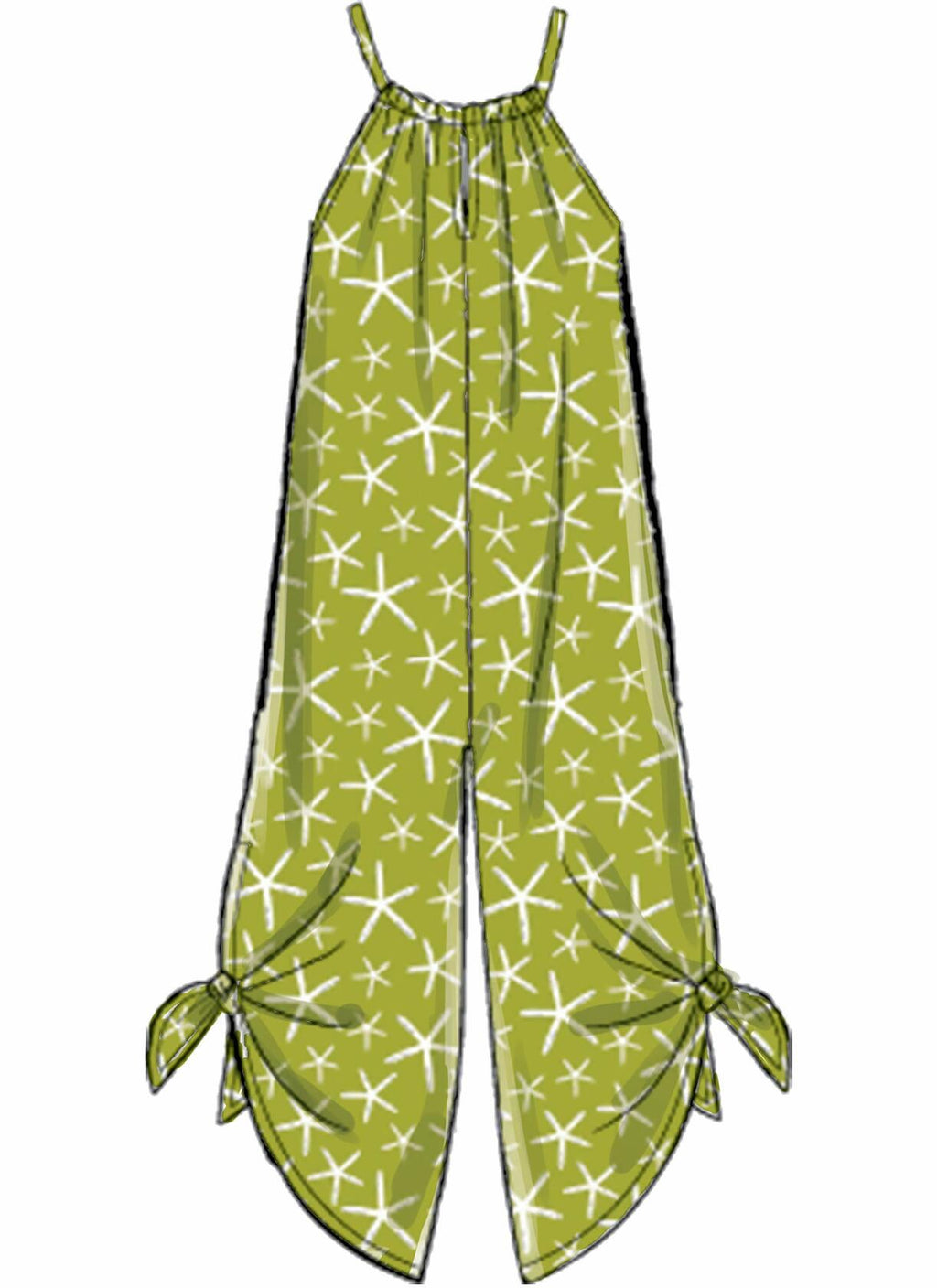 McCall's Patterns McCall's Girl's Baggy Jumpsuit Sewing, Sizes 3-6 Patterns,
