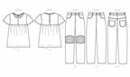 McCall's Patterns McCall's Girl's Pants and Loose Fitting Shirt Malia Janveaux