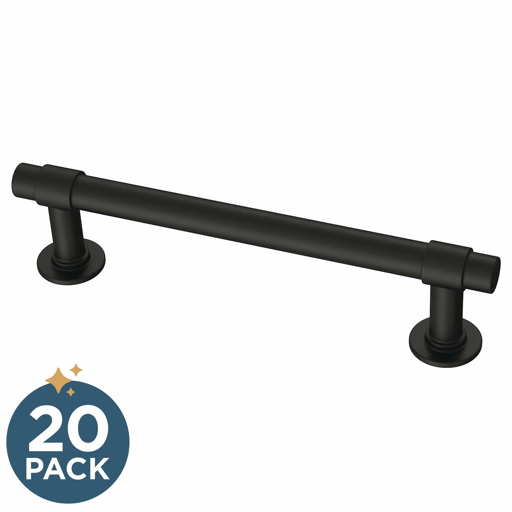 10-Pack Franklin Brass Francisco Cabinet Handles 4" Hole Center Pulls | Matte