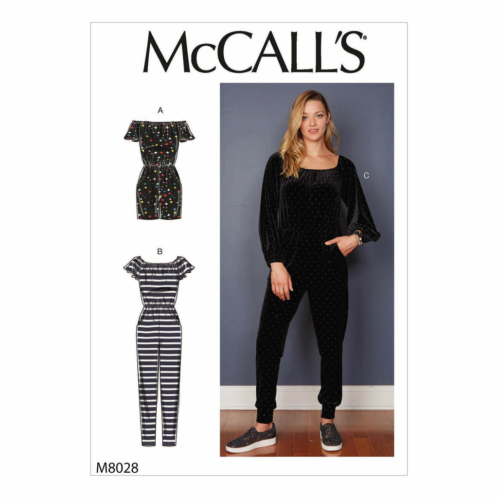 1 McCall Pattern S-M-L-XL, Various Colours