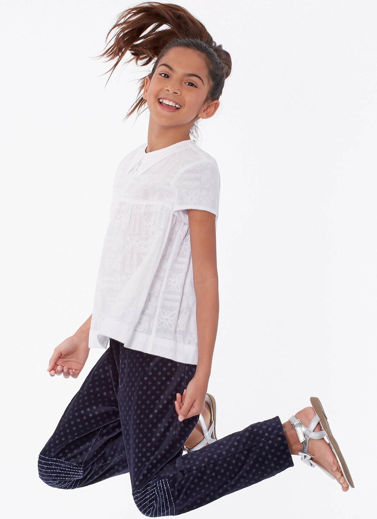 McCall's Patterns McCall's Girl's Pants and Loose Fitting Shirt Malia Janveaux