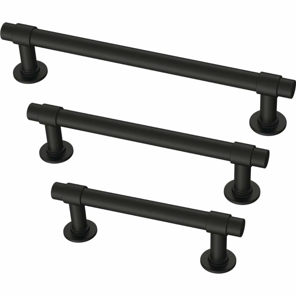 10-Pack Franklin Brass Francisco Cabinet Handles 4" Hole Center Pulls | Matte