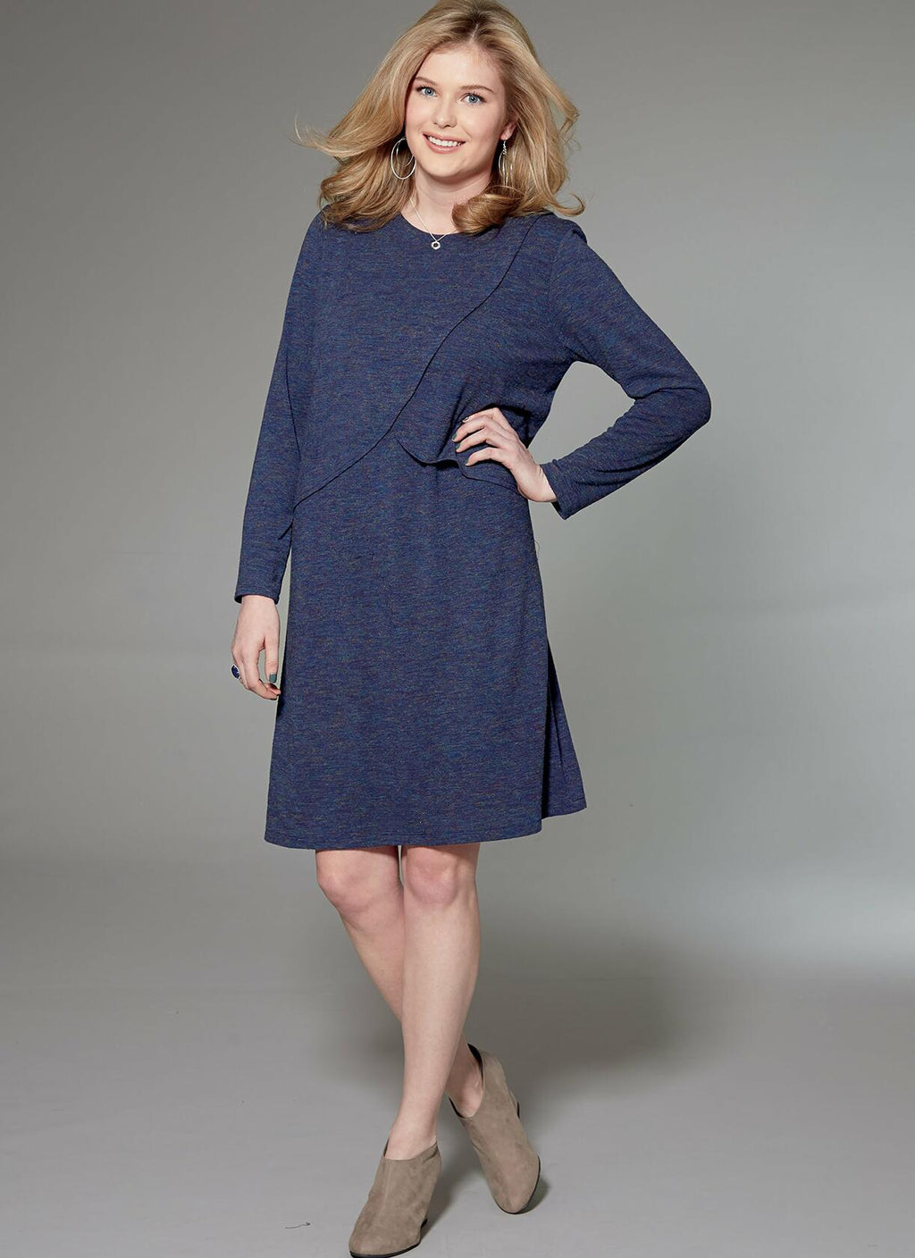 McCall Patterns Misses'/Women's Overlay and Collar Variations Tunic and Dress