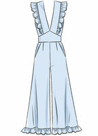 McCall Pattern Loose Fit Women's Jumpsuit, Sizes 8-16 Sewing Pattern