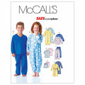 McCall's Patterns M6224 Toddlers'/Children's Robe, Belt, Jumpsuit, Top, Shorts