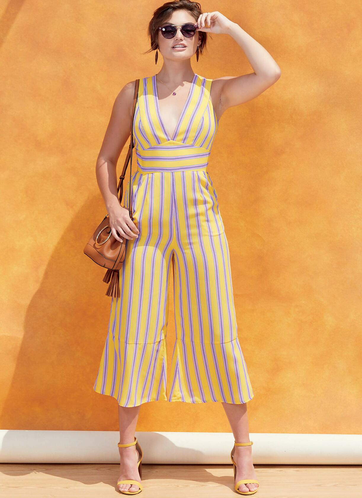 McCall Pattern Loose Fit Women's Jumpsuit, Sizes 8-16 Sewing Pattern
