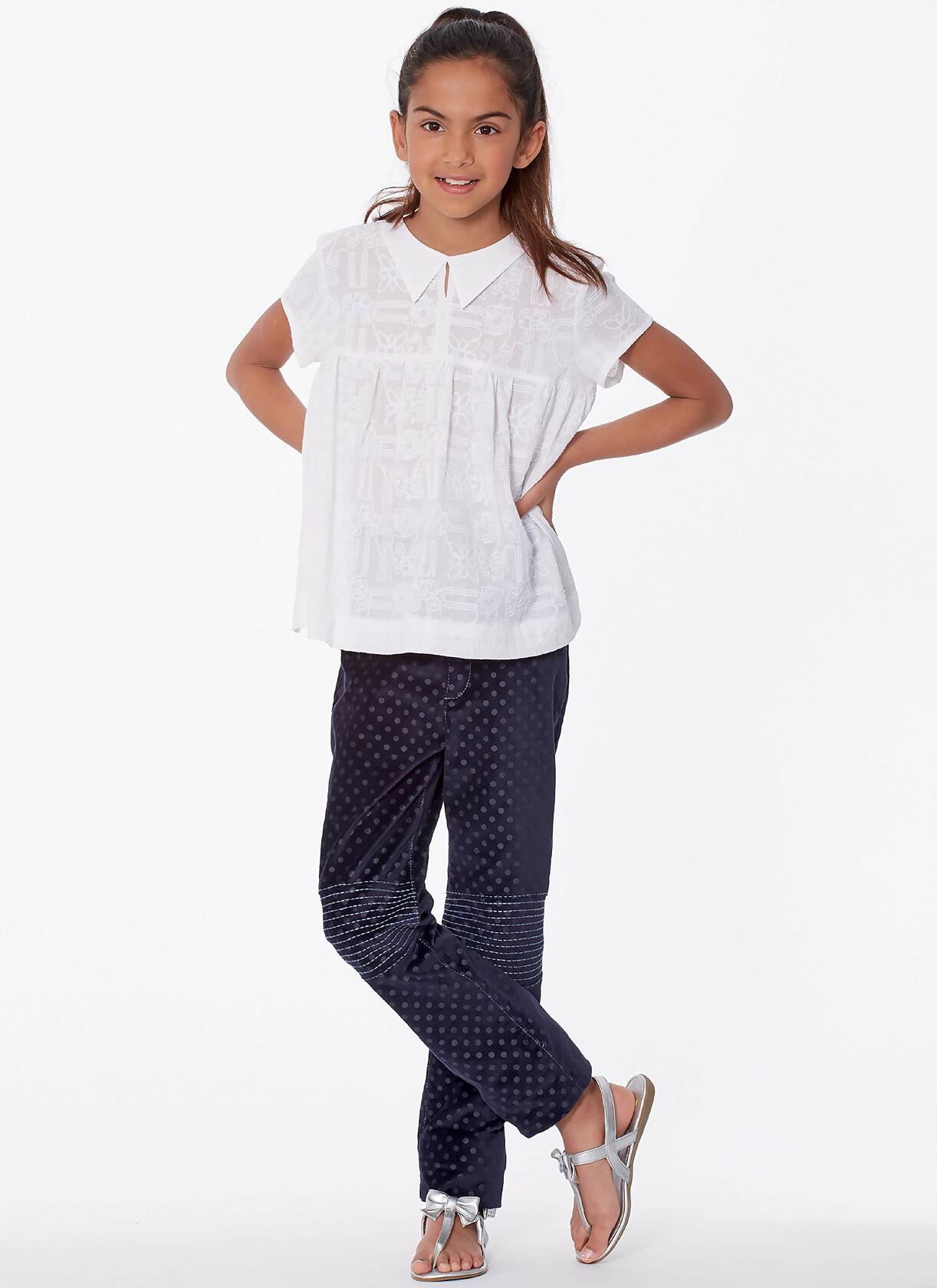 McCall's Patterns McCall's Girl's Pants and Loose Fitting Shirt Malia Janveaux