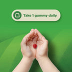 60 Count USDA Organic Kids Probiotic Gummies - Gut Bacteria Probiotics for