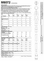 McCall Pattern X, XS-S-M-L-XL....