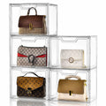 Purse Organizer for Closet,Clear Acrylic Display Case for Handbag Organizer,