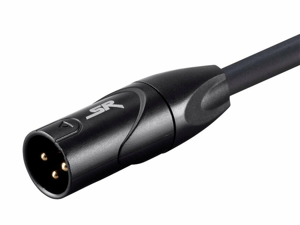 Monoprice XLR Male to 1/4Inch TRS Male Cable - 15 Feet | 16AWG, Gold Plated -