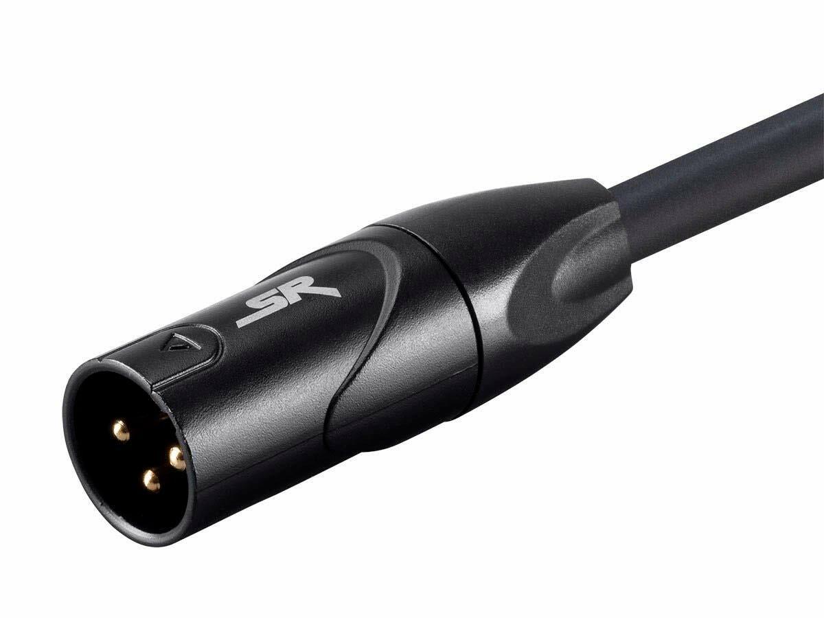 Monoprice XLR Male to 1/4Inch TRS Male Cable - 15 Feet | 16AWG, Gold Plated -