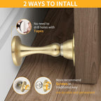 Bak Bo 2 Pack Magnetic Door Stopper, Strong Magnetic Door Holder Keep Door Open,