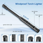 Flame bird 2 Pack Flexible Multi-Purpose Lighter, Long Butane Torch Lighter USB