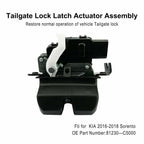 81230-C5000 Trunk Lock Fit for Kia Sorento 2016-2020, Rear Tailgate Lock Latch