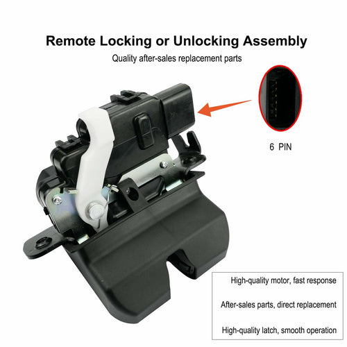 81230-C5000 Trunk Lock Fit for Kia Sorento 2016-2020, Rear Tailgate Lock Latch