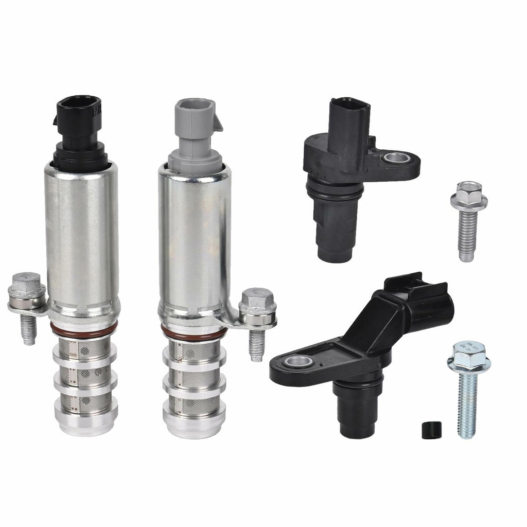 Intake & Exhaust Camshaft Position Actuator with Crankshaft Sensor & Camshaft