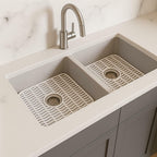 Dependable Industries Inc. Essentials 12" x 11"  2 Pack Plastic Sink Protector