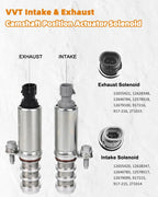 Intake & Exhaust Camshaft Position Actuator with Crankshaft Sensor & Camshaft