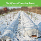 YFFSIDMY Plant Covers Freeze Protection 8'x40', Frost Blankets for Outdoor