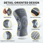OPEN BOX- CAMBIVO XXL 2 Pack Knee Brace for Men and Women, Knee Sleeves for Men