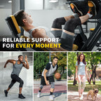 OPEN BOX- CAMBIVO XXL 2 Pack Knee Brace for Men and Women, Knee Sleeves for Men
