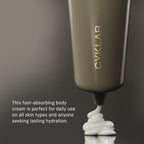 CYKLAR Nutrient Rich Body Cream – Non-Greasy Lotion for 48-Hr Moisture –