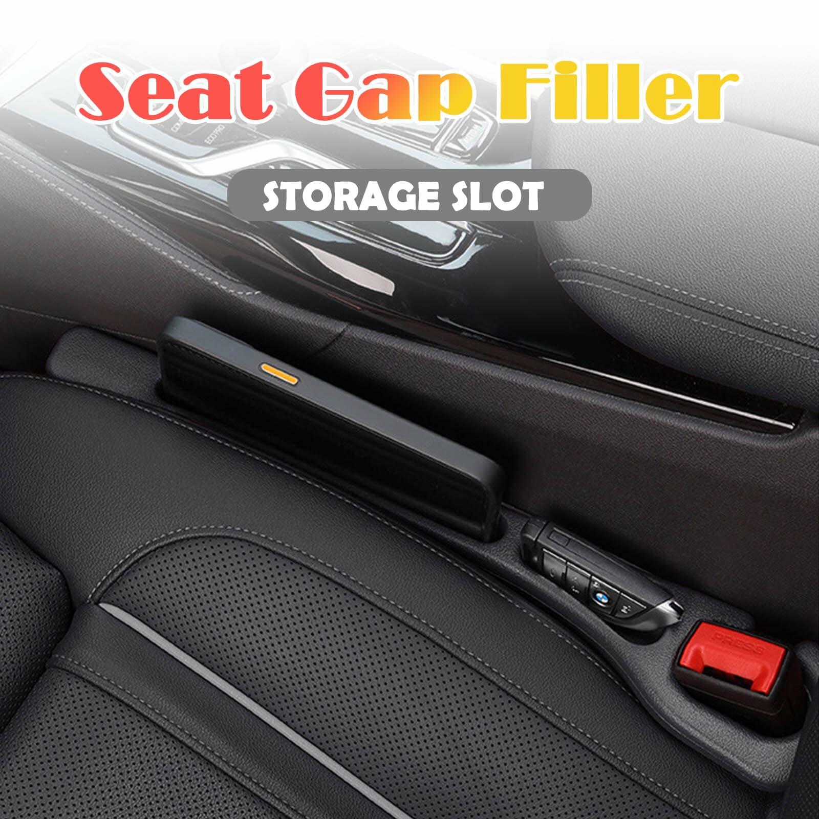 fccairms 2PCS Car Seat Gapster, Car Seat Gap Filler for Filling Gaps Between