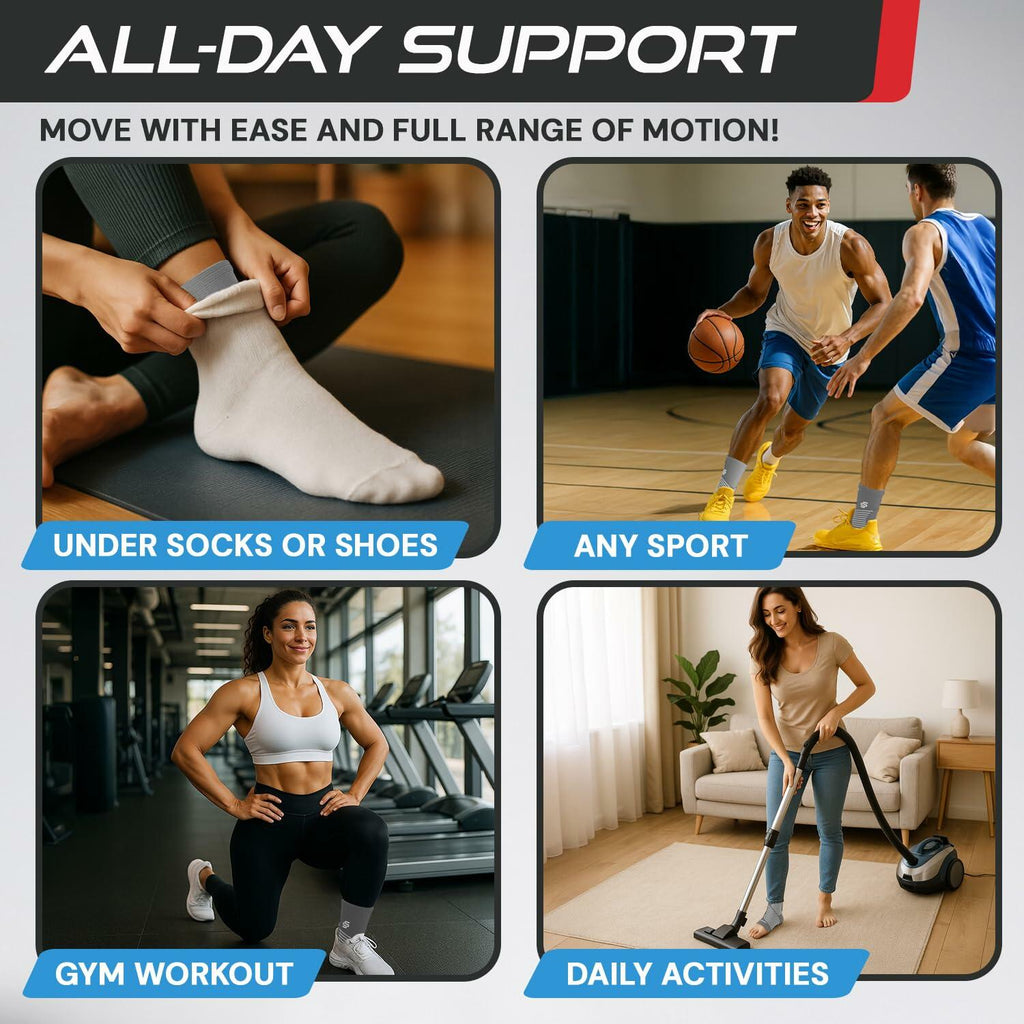 Sleeve Stars Ankle Brace for Women & Men, Ankle Wrap for Sprain, Compression