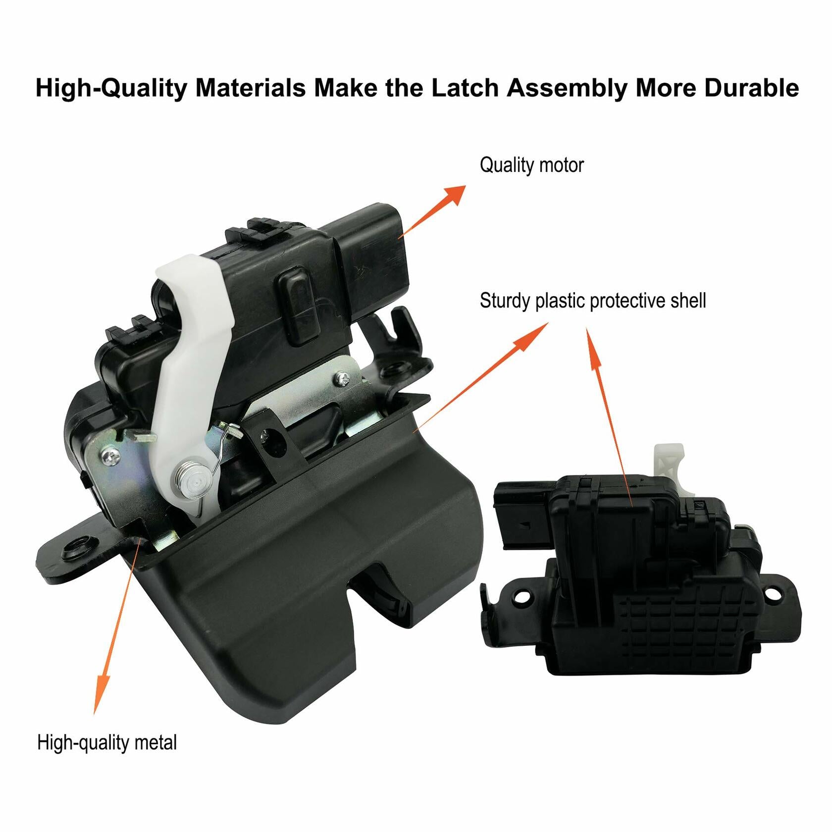 81230-C5000 Trunk Lock Fit for Kia Sorento 2016-2020, Rear Tailgate Lock Latch