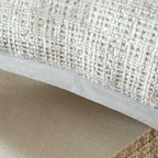 Yaertun Pack of 2 Chenille Textured Decorative Throw Pillow Covers Accent Solid