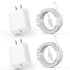iPhone Fast Charger, [Apple Certified] 2Pack 10FT Extra Long Fast Charging USB C