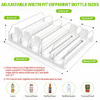 Drink Organizer for Fridge, Soda Can Dispenser for Refrigerator, Automatic Drink