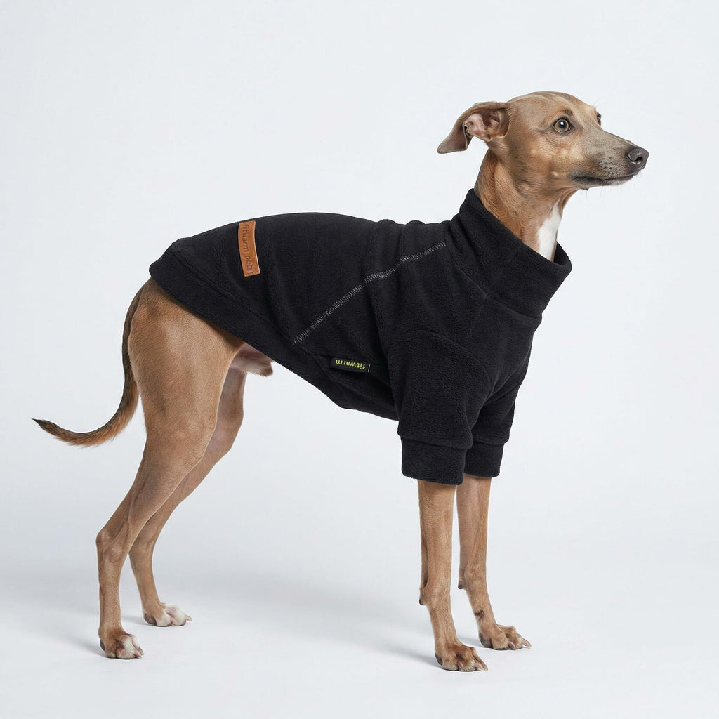 Fitwarm 3 Pack Classic Fleece Dog Sweater, Winter Clothes for Small Dogs Boy