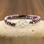 BTZY for Granddaughter for You are Always in Mine Beads“ Bracelet, Natural