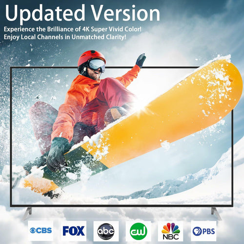Digital Antenna for Smart TV Indoor, TV Antenna for Local Channels, TVs Antenna