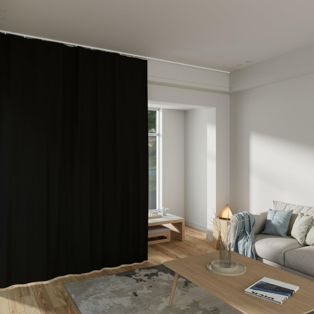 MaKefeile Room Divider Curtains Total Blackout Privacy Curtain Panel Room
