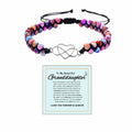 BTZY for Granddaughter for You are Always in Mine Beads“ Bracelet, Natural