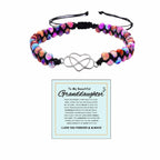BTZY for Granddaughter for You are Always in Mine Beads“ Bracelet, Natural