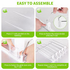 Drink Organizer for Fridge, Soda Can Dispenser for Refrigerator, Automatic Drink