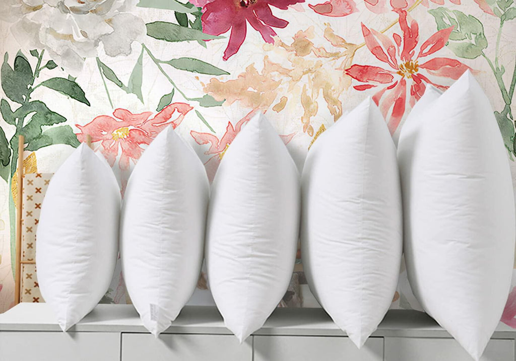 JIEITIVE Throw Pillow Inserts Hypoallergenic Premium Pillow Stuffer Square Form