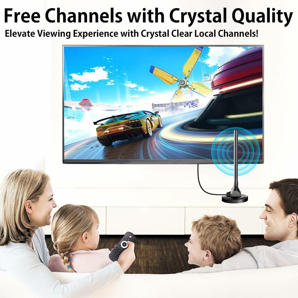 Digital Antenna for Smart TV Indoor, TV Antenna for Local Channels, TVs Antenna