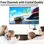 Digital Antenna for Smart TV Indoor, TV Antenna for Local Channels, TVs Antenna