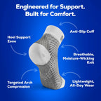 SB SOX Plantar Fasciitis Socks for Men & Women – Arch Support Compression Socks