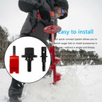 Trsobi 42494 Quick Connect Kit for Eskimo Ice Fishing Auger Drill,Ice Anchor