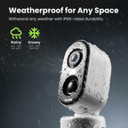 Kiwibit Security Cameras Wireless Outdoor, 2K Outside Camera for Home Security,